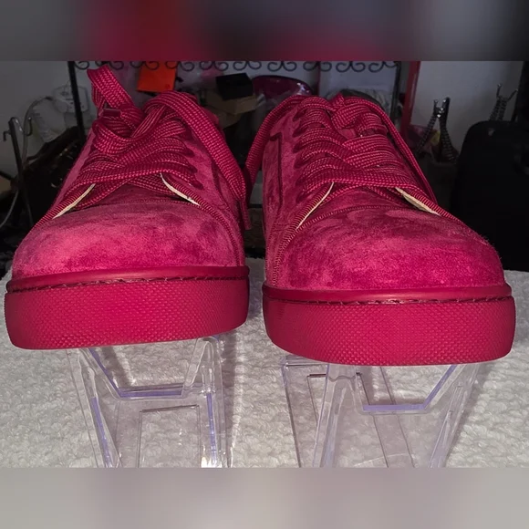 CHRISTIAN LOUBOTIN RED SIZE 41.5 - Picture 4 of 9